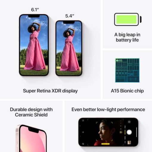 Apple 256GB Pink iPhone 13 mini Cellular Phone - Image 7