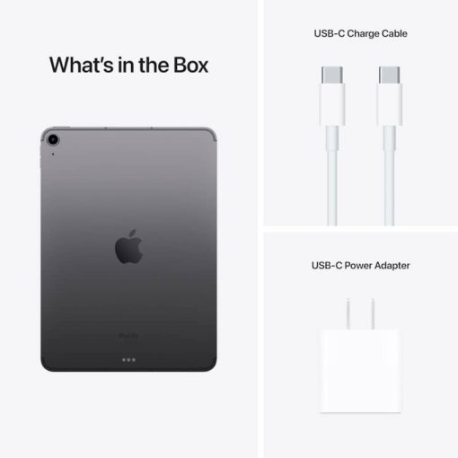 Apple iPad Air 256GB Wi-Fi + Cellular Space Gray (2022) - Image 5