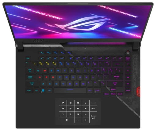 Asus ROG Strix Scar 15 Black 15.6" Gaming Laptop Intel Core i9-12900H 16GB RAM 1TB SSD, NVIDIA GeForce RTX 3080 - Image 2