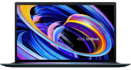 Asus ZenBook Duo 14 Celestial Blue 14" Touchscreen Notebook Intel Core i7-1195G7 16GB RAM 1TB SSD, NVIDIA GeForce MX450