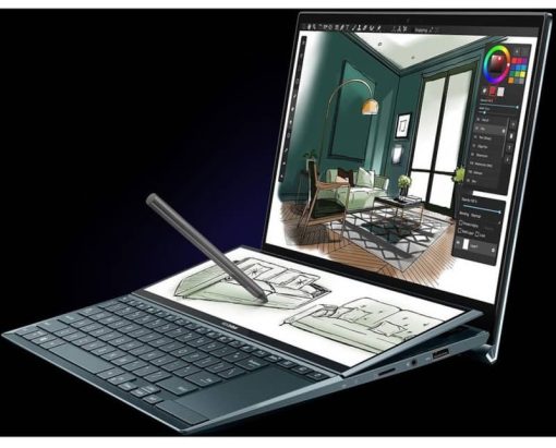 Asus ZenBook Duo 14 Celestial Blue 14" Touchscreen Notebook Intel Core i7-1195G7 16GB RAM 1TB SSD, NVIDIA GeForce MX450 - Image 14