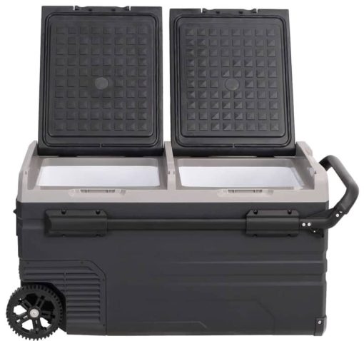 Avanti 75L Grey Portable AC/DC Cooler - Image 2