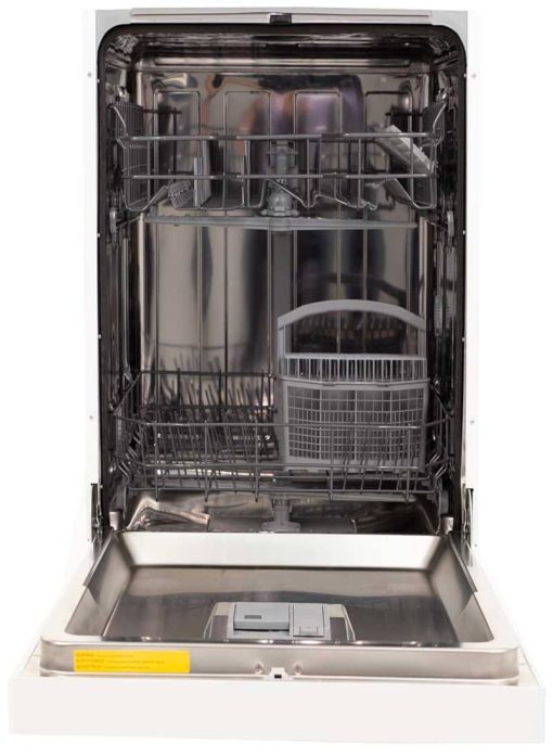 Avanti ADA 18" White Built-In Dishwasher - Image 2