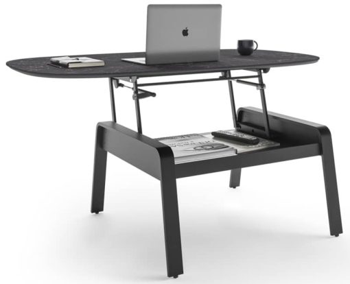 BDI Cloud 9 Nimbus Black Lift Top Coffee Table - Image 7