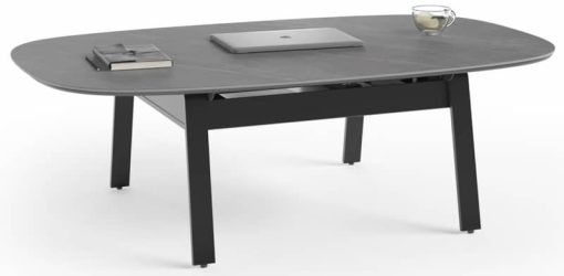 BDI Cloud 9 Alto Grey Lift Top Coffee Table - Image 6