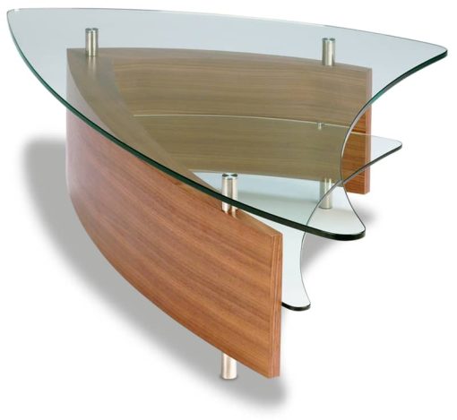 BDI Fin 1106 Natural Walnut Coffee Table - Image 2