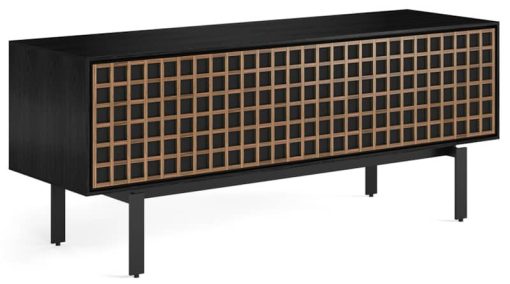 BDI Interval Ebonized Ash/Natural Walnut 66" Media & Storage Cabinet