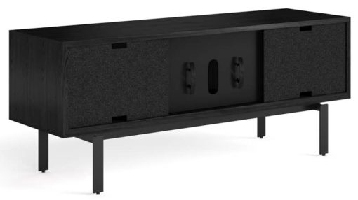 BDI Interval Ebonized Ash/Natural Walnut 66" Media & Storage Cabinet - Image 4