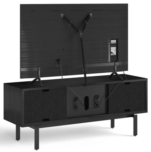 BDI Interval Ebonized Ash/Natural Walnut 66" Media & Storage Cabinet - Image 5