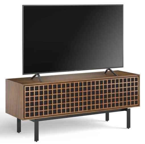 BDI Interval Natural Walnut 66" Media & Storage Cabinet - Image 5