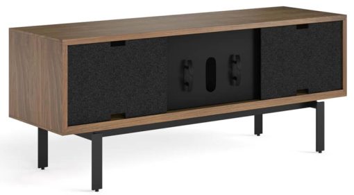 BDI Interval Natural Walnut 66" Media & Storage Cabinet - Image 4