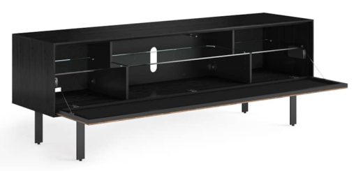 BDI Interval 7249 Ebonized Ash Media Cabinet - Image 4