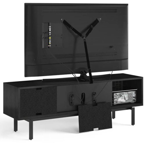 BDI Interval 7249 Ebonized Ash Media Cabinet - Image 10