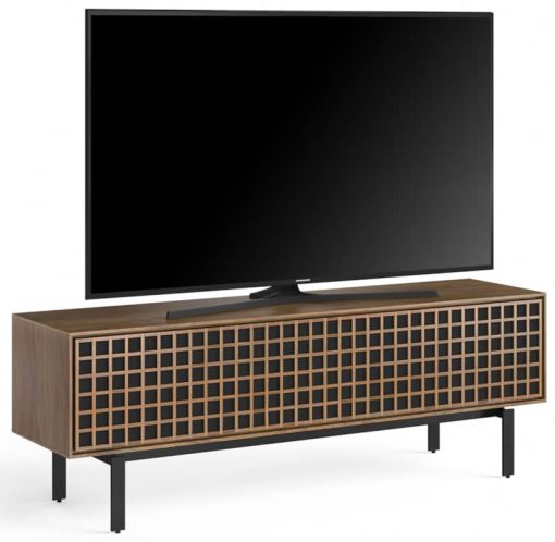 BDI Interval Natural Walnut 78" Media & Storage Cabinet - Image 10