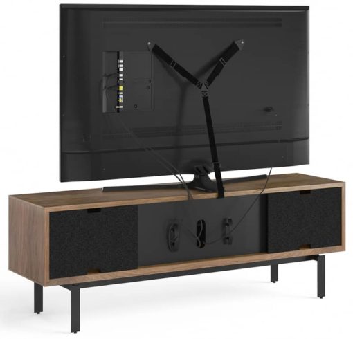 BDI Interval Natural Walnut 78" Media & Storage Cabinet - Image 12