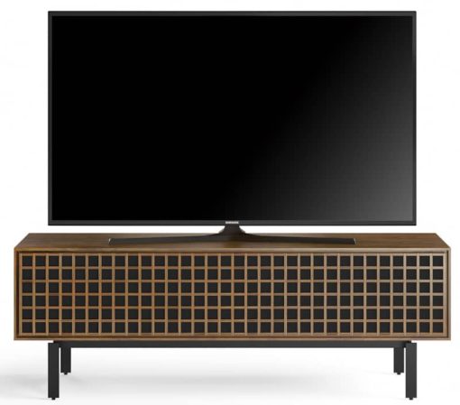 BDI Interval Natural Walnut 78" Media & Storage Cabinet - Image 9