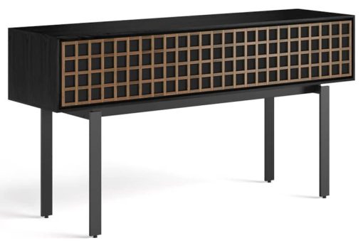 BDI Interval Ebonized Ash/Natural Walnut 61" Media & Storage Console