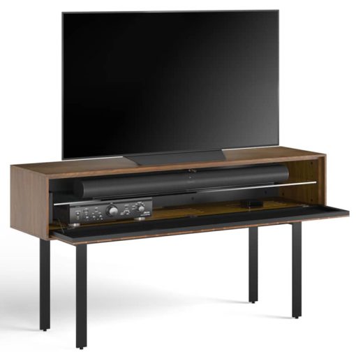 BDI Interval Natural Walnut 61" Media & Storage Console - Image 11