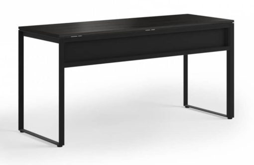 BDI Linea Charcoal Stained Ash Work Desk - Image 4