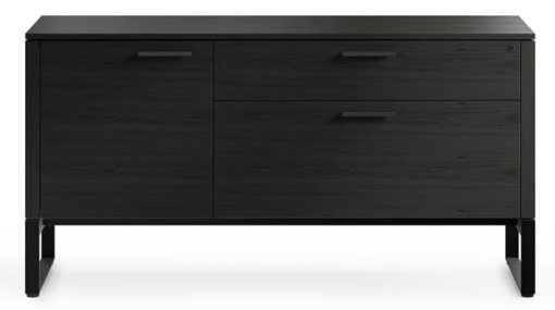 BDI Linea Charcoal Stained Ash Multifunction Cabinet - Image 3