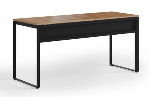BDI Linea Natural Walnut Work Desk - Image 4