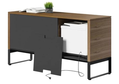 BDI Linea Natural Walnut Multifunction Cabinet - Image 6