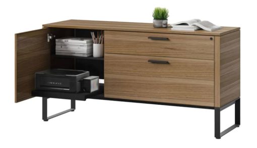 BDI Linea Natural Walnut Multifunction Cabinet - Image 4