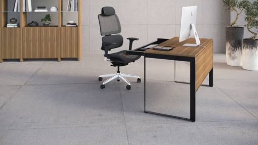 BDI Linea Natural Walnut Office Desk - Image 10