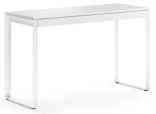 BDI Linea Satin White Console Desk