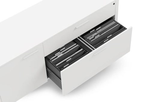 BDI Linea Satin White Multifunction Cabinet - Image 10