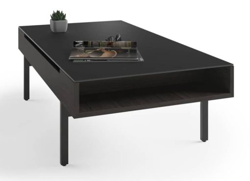 BDI Reveal 1192 Charcoal Stained Ash Lift Coffee Table - Image 4