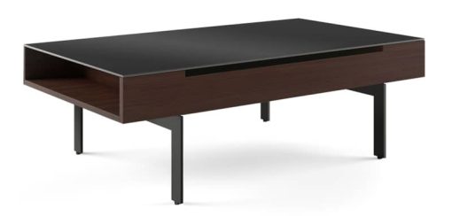 BDI Reveal 1192 Chocolate Stained Walnut Lift Coffee Table