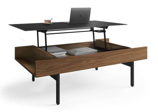 BDI Reveal 1192 Natural Walnut Lift Coffee Table - Image 6