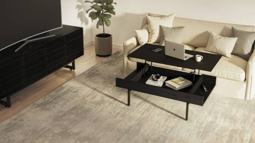 BDI Reveal 1192 Charcoal Stained Ash Lift Coffee Table - Image 2