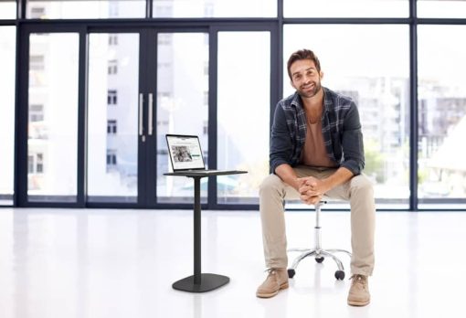 BDI Serif 1045 Pepper Lift Laptop Table - Image 8
