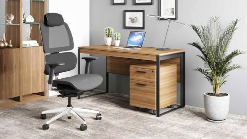 BDI VOCA 3501 Slate Mesh Task Chair - Image 9