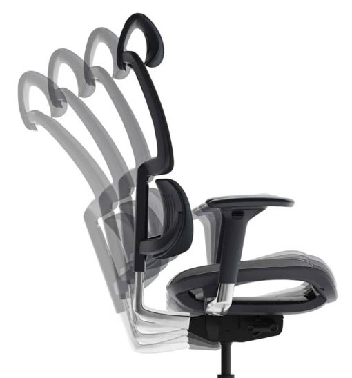 BDI VOCA 3501 Slate Mesh Task Chair - Image 2