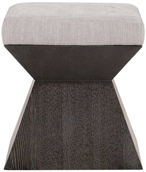 Bernhardt Cerused Mink Decorage Bench