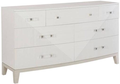 Bernhardt Linear White Axiom Dresser - Image 2
