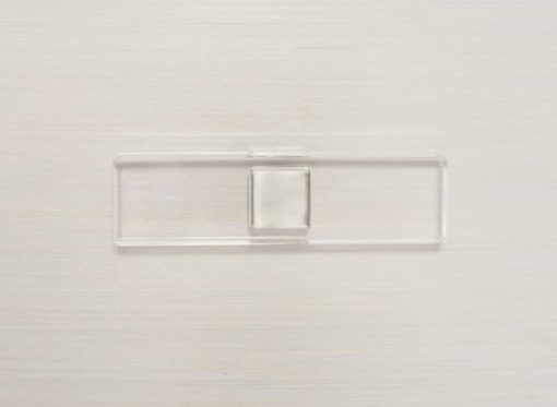 Bernhardt Linear White Axiom Nightstand - Image 2