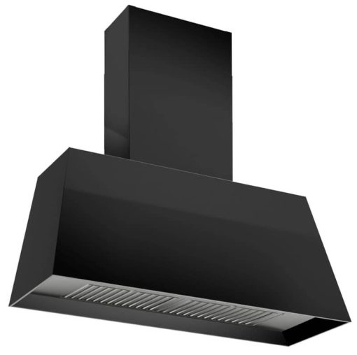 Bertazzoni Master Series 30" Matte Black Contemporary Canopy Hood