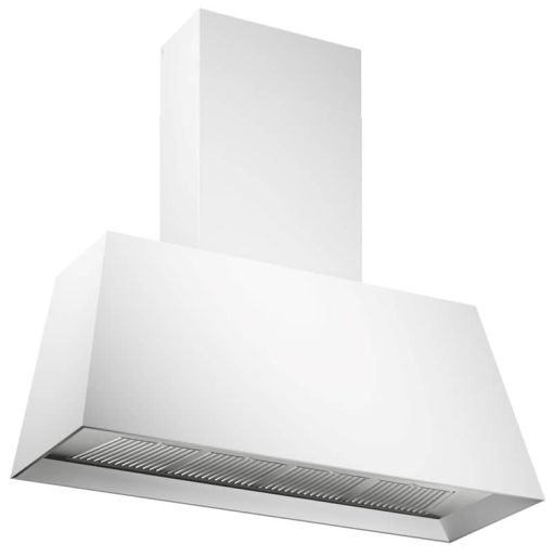 Bertazzoni Master Series 48" Matte White Contemporary Canopy Hood