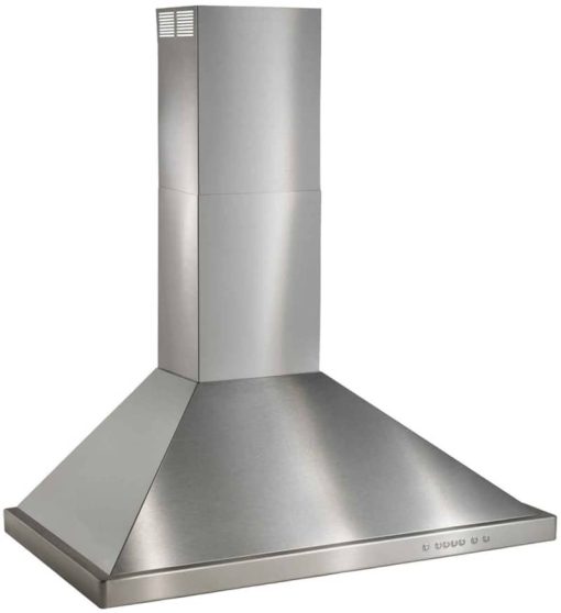 Best WTT32 Series 36" Brushed Stainless Steel Wall Mount Chimney Hood
