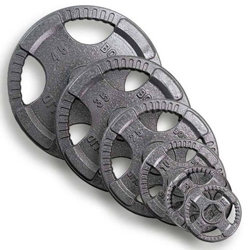 Body-Solid 355 lb Cast Iron Grip Olympic Set (Plates Only)