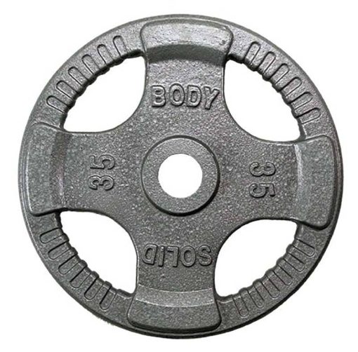 Body-Solid 400 lb Cast Iron Grip Olympic Set - Image 4