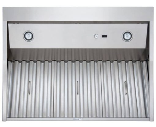 Broan Elite Pro EPD61 Series 36" Stainless Steel Pro-Style Outdoor Range Hood - Image 2