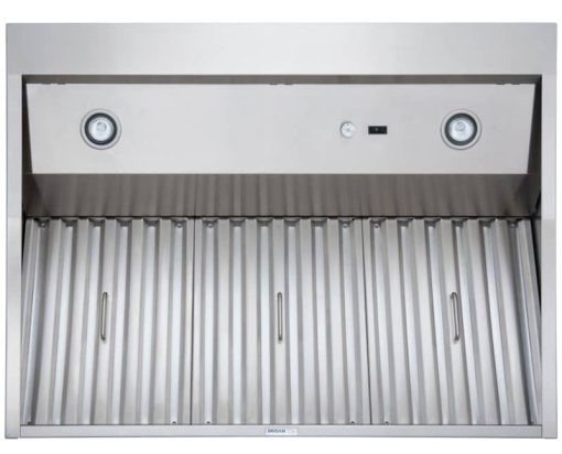 Broan Elite Pro EPD61 Series 60" Stainless Steel Pro-Style Outdoor Range Hood - Image 2