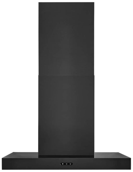 Broan Elite EW43 Series 30" Black Stainless Steel T-Style Wall Mount Chimney Range Hood