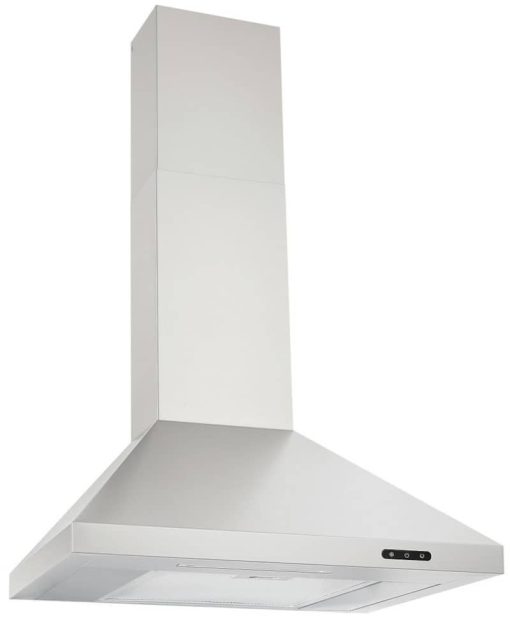 Broan Elite EW48 Series 24" Stainless Steel Pyramidal Chimney Range Hood - Image 3