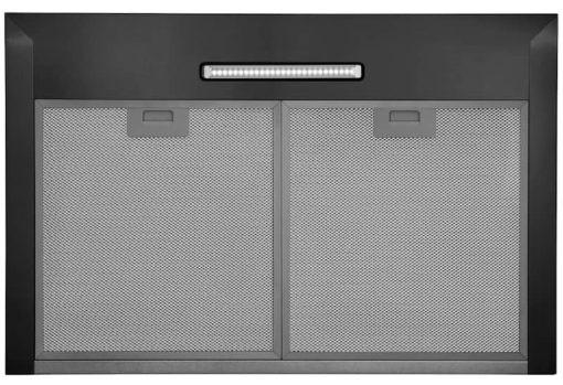 Broan Elite EW48 Series 30" Black Stainless Steel Pyramidal Chimney Range Hood - Image 2